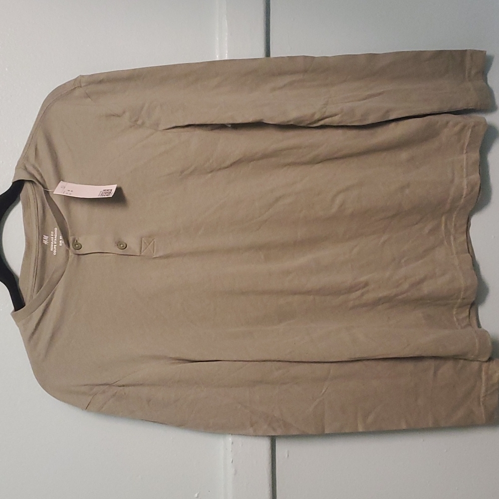 H&M long sleeve henley